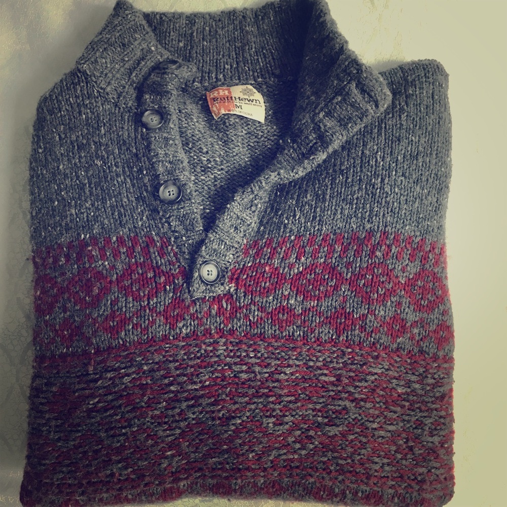 Men’s Cable Knit Sweater